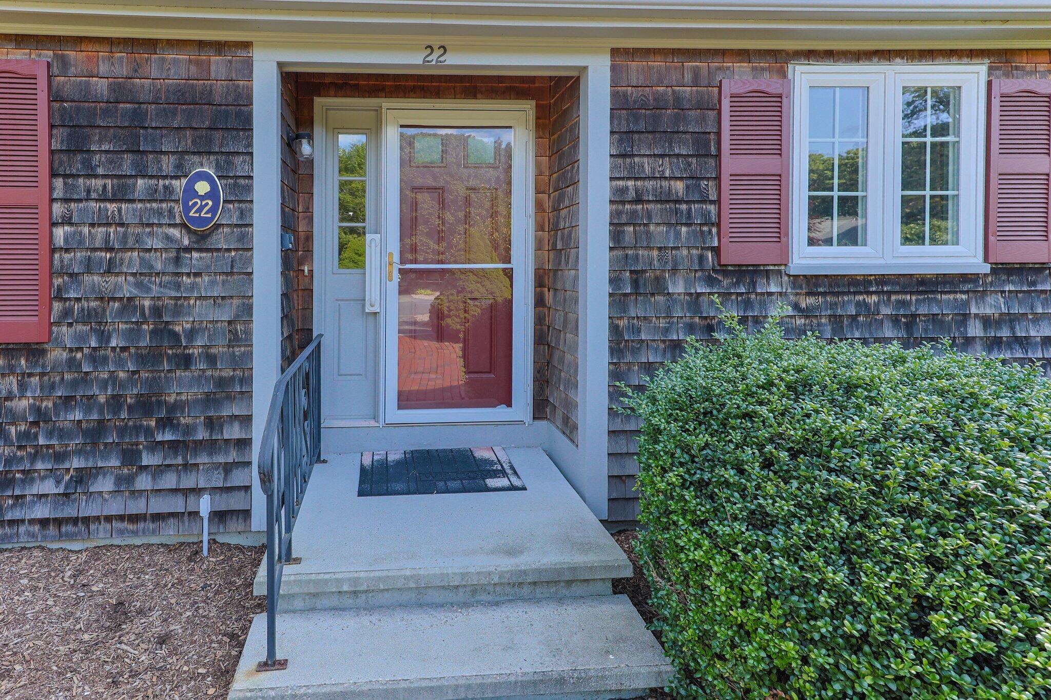 22 Debs Hill Road, Unit 6A Yarmouth Port, MA 02675 - Photo 2 of 30 a view of entrance front of the house