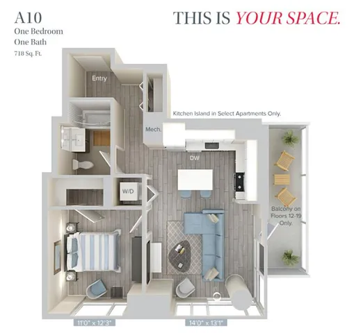$3,490 | 1524 Sheepshead Bay Road, Unit 12M | Sheepshead Bay