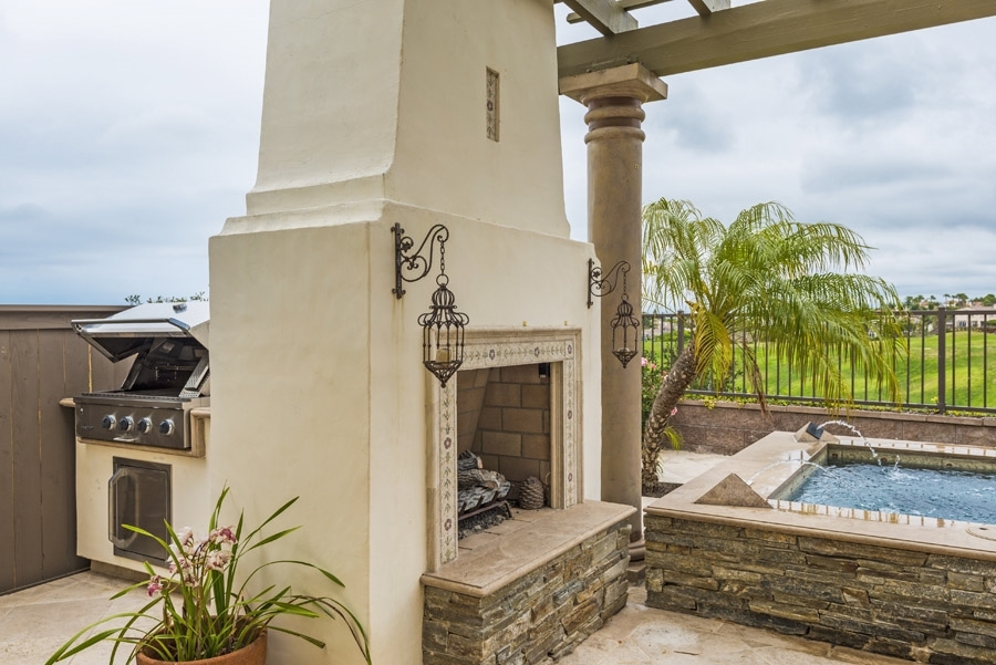 1356 Ranch Road Encinitas, CA 92024 - Photo 23 of 25 Built-in grilling station!