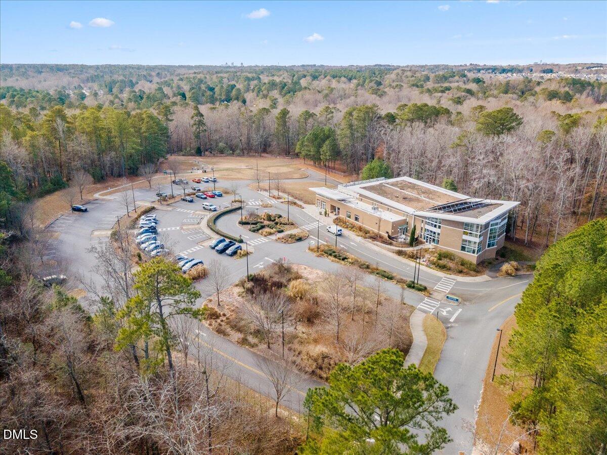 4708 River Boat Landing Court Raleigh, NC 27604 - Photo 52 of 61 an aerial view of a house with a yard and lake view
