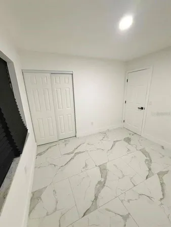 a view of empty room