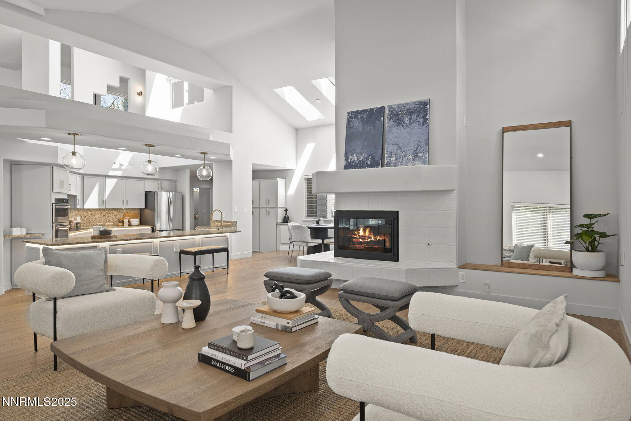 4292 Caughlin Parkway Reno, NV 89519 - Photo 1 of 37 a living room with furniture and a fireplace