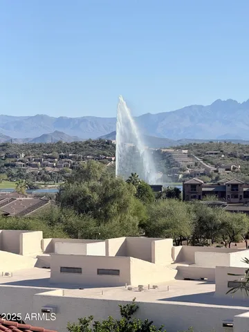 a view of city view and mountain view