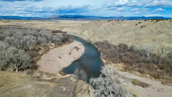 a view of a road with an ocean view