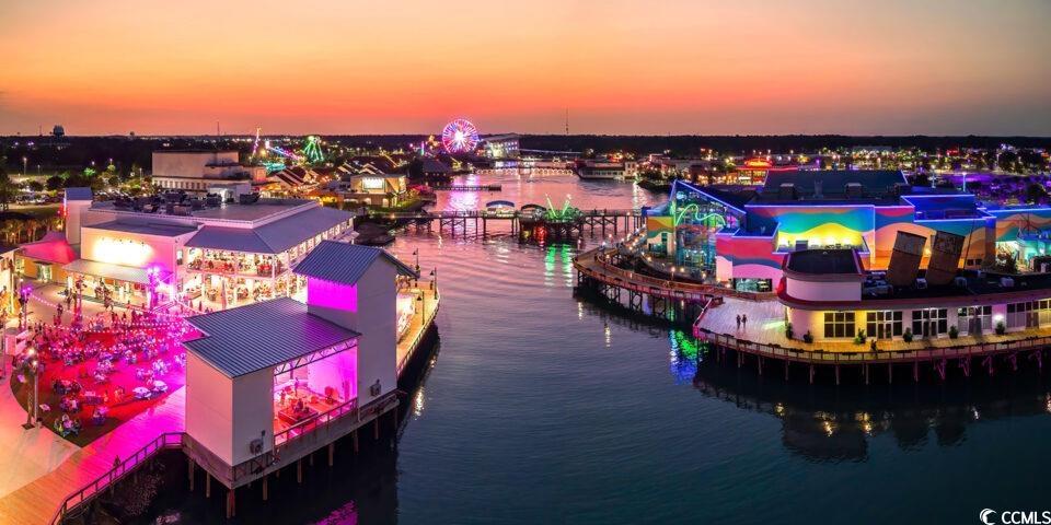 1027 Clamour Court Conway, SC 29526 - Photo 20 of 25 Aerial view at dusk of a water view