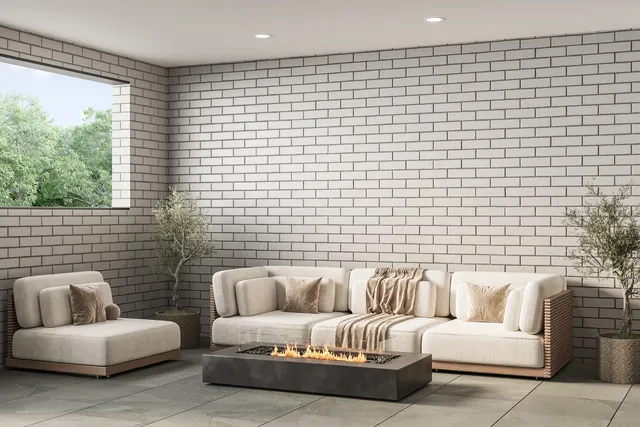 a picture of a black and white wall