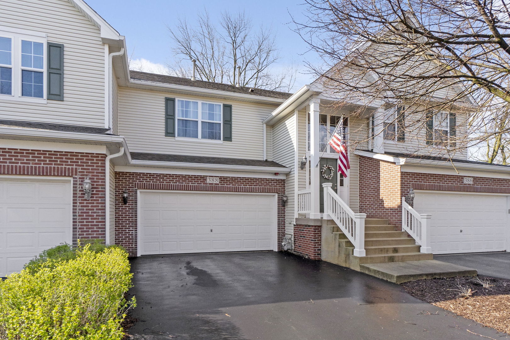 388 Ridge Road North Aurora, IL 60542 - Photo 1 of 15 a view of a house with a garage