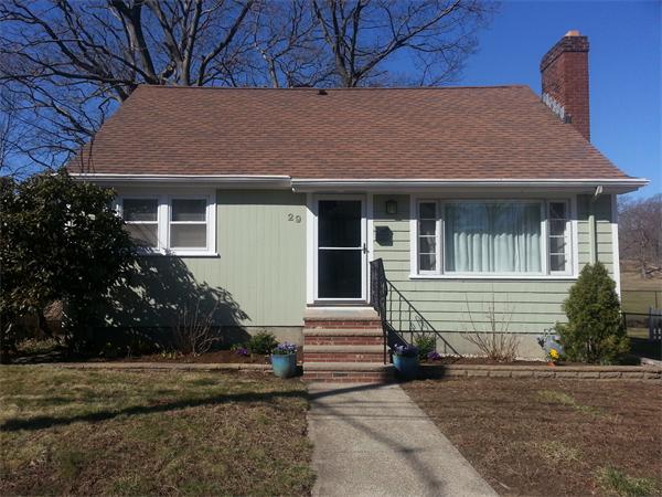 29 Myopia Road Boston, MA 02136 - Photo 3 of 17 a front view of a house with garden