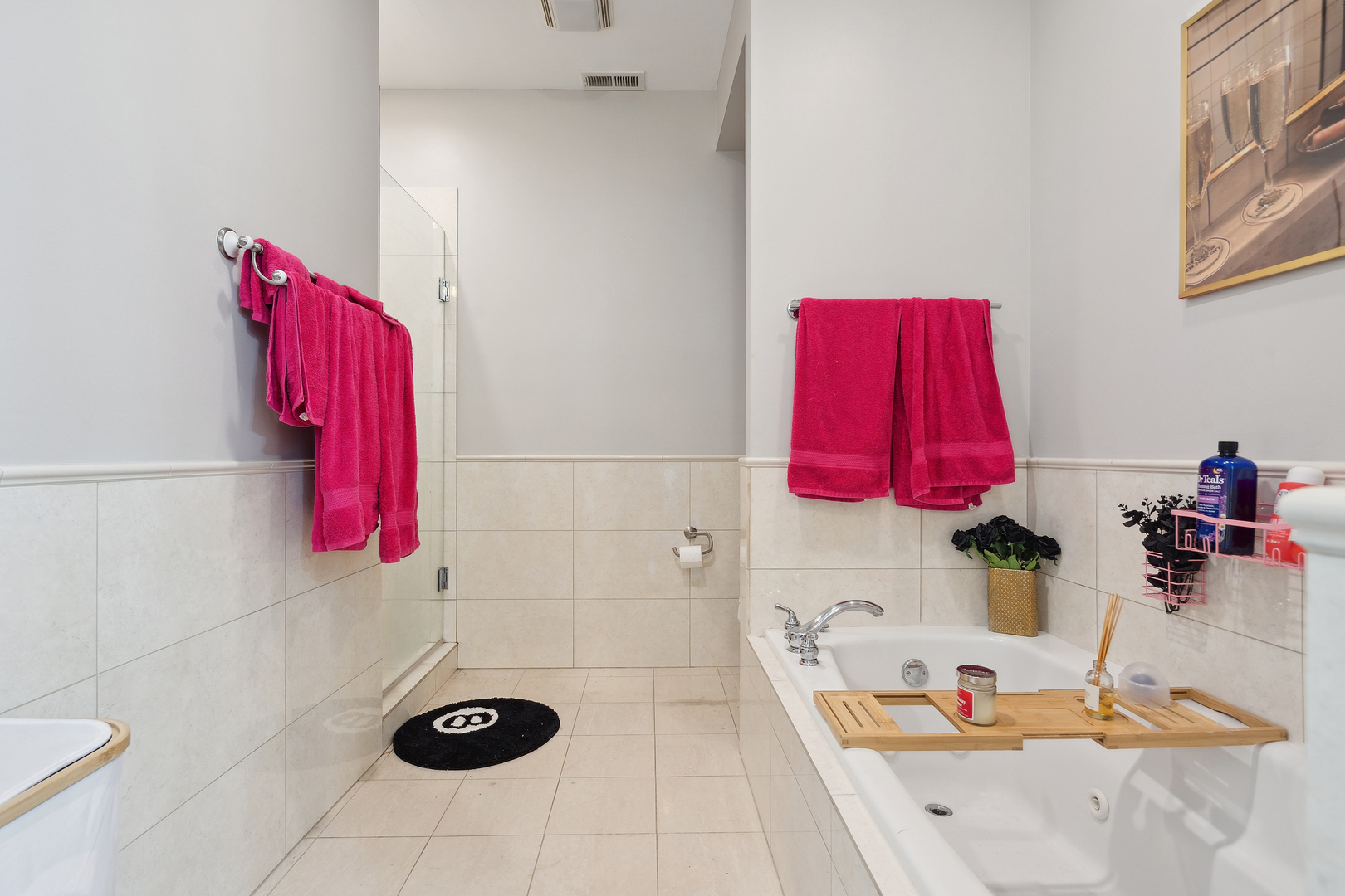 531 North Racine Avenue, Unit 3 Chicago, IL 60642 - Photo 14 of 22 a bathroom with a sink and a shower