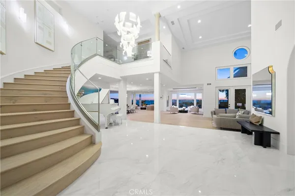 a view of entryway and hall