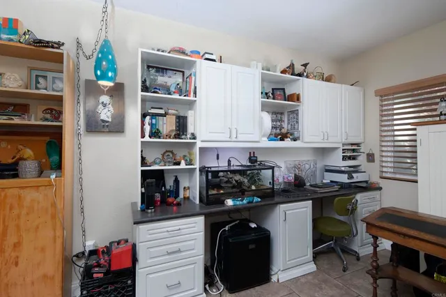 a bed room with a bed and a couch