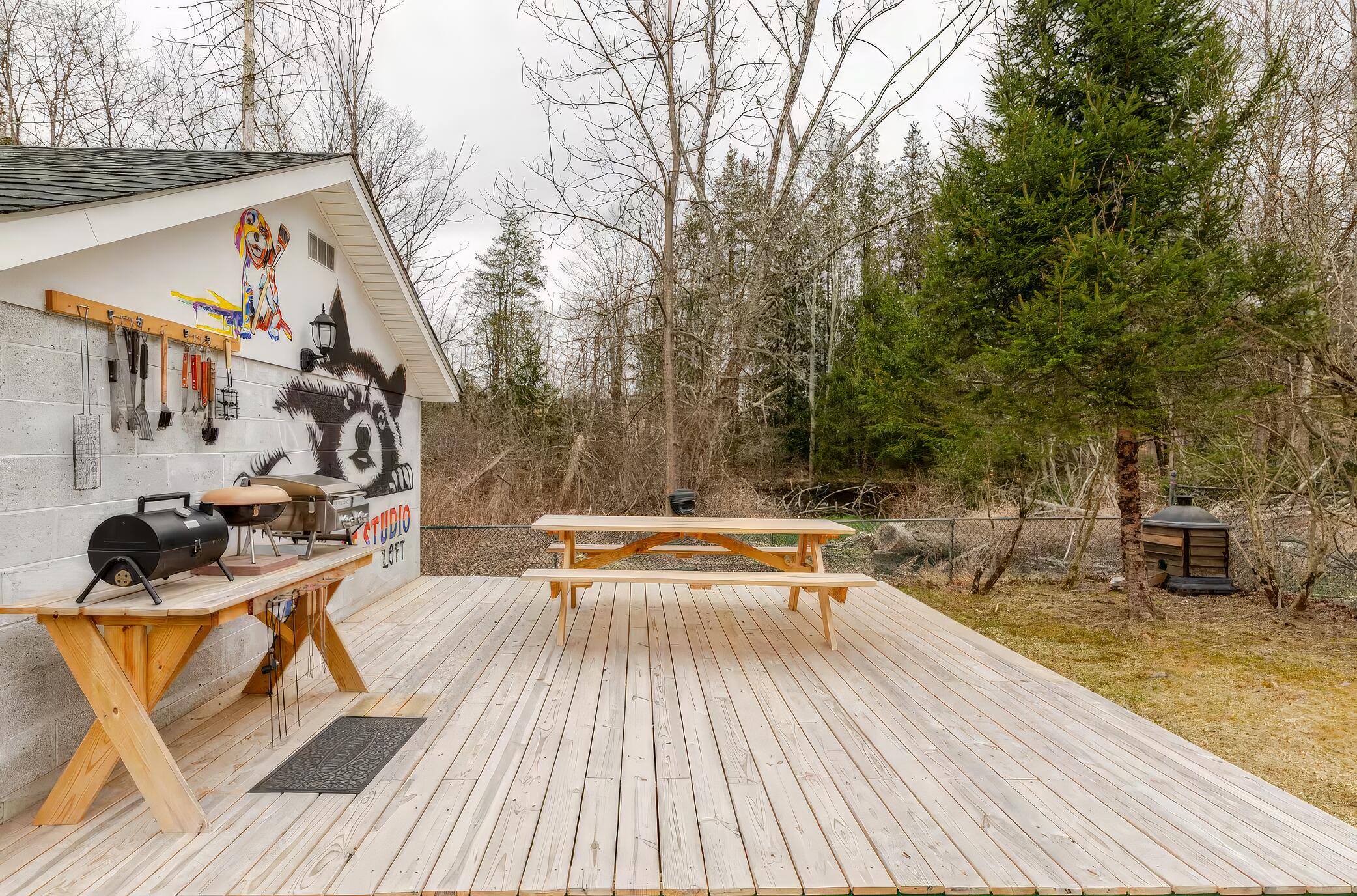 345 Scotrun Avenue Scotrun, PA 18355 - Photo 5 of 41 The Artist Studio Loft Backyard 04-