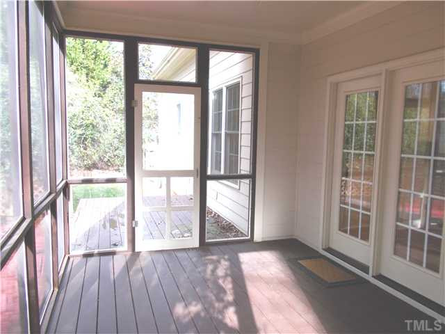 8417 Wycombe Ridge Way Wake Forest, NC 27587 - Photo 21 of 25 Interior view of the large screened porch Screened Porch
