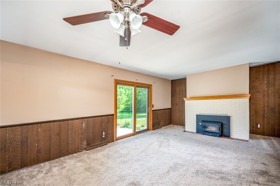 5781 Wolff Road Medina, OH 44256 - Photo 7 of 28 Family Room; Patio Door to Backyard