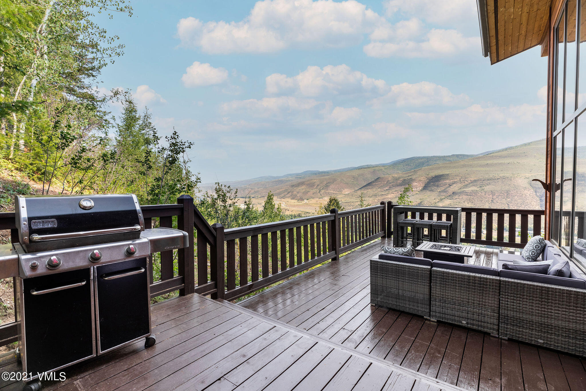 1074 Eagle Drive Eagle-Vail, CO 81620 - Photo 11 of 30 a view of a balcony with wooden floor