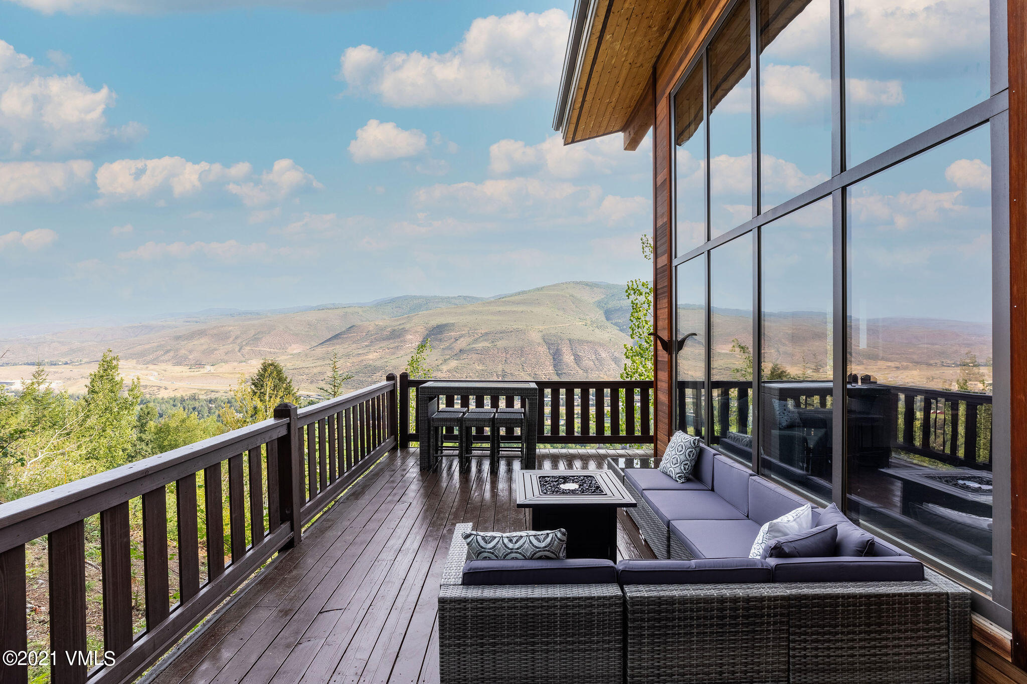 1074 Eagle Drive Eagle-Vail, CO 81620 - Photo 2 of 30 a view of a balcony with furniture