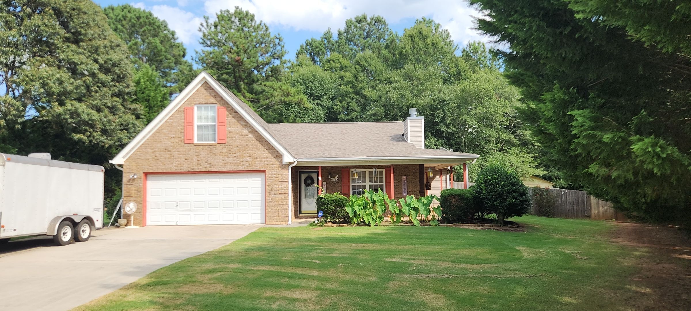 505 Visage Drive Hampton, GA 30228 - Photo 1 of 1 a view of a house with backyard and garden