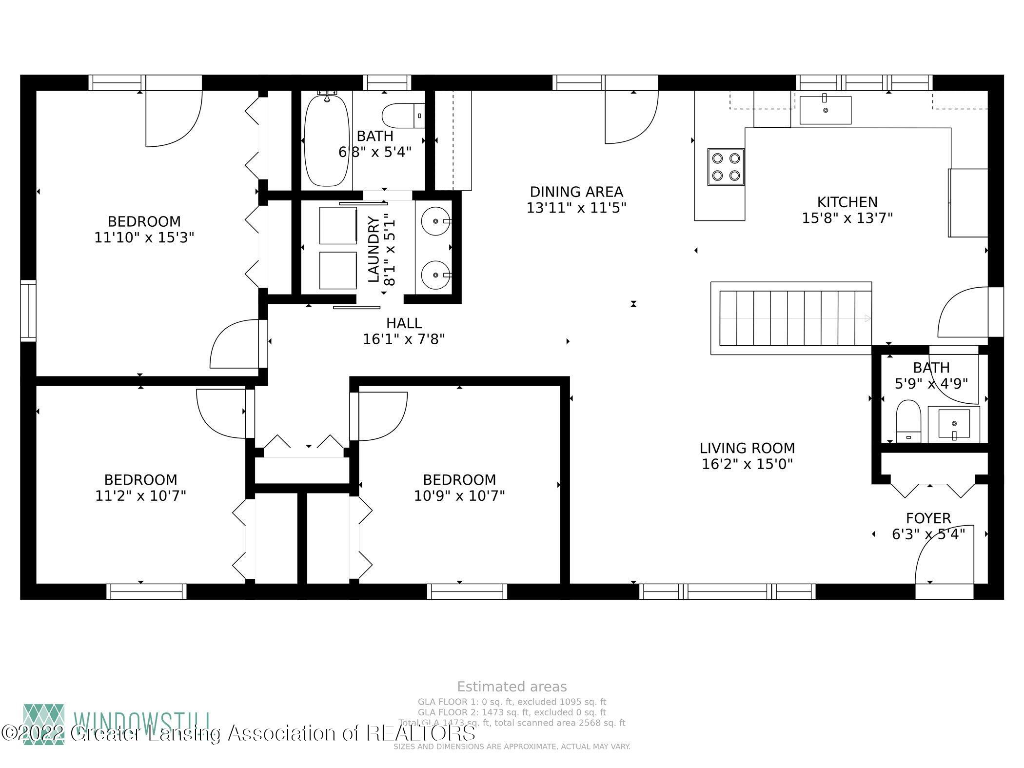 4301 West Lansing Road Perry, MI 48872 - Photo 61 of 61 02-4301Lansing Road-single-floor-dim_1