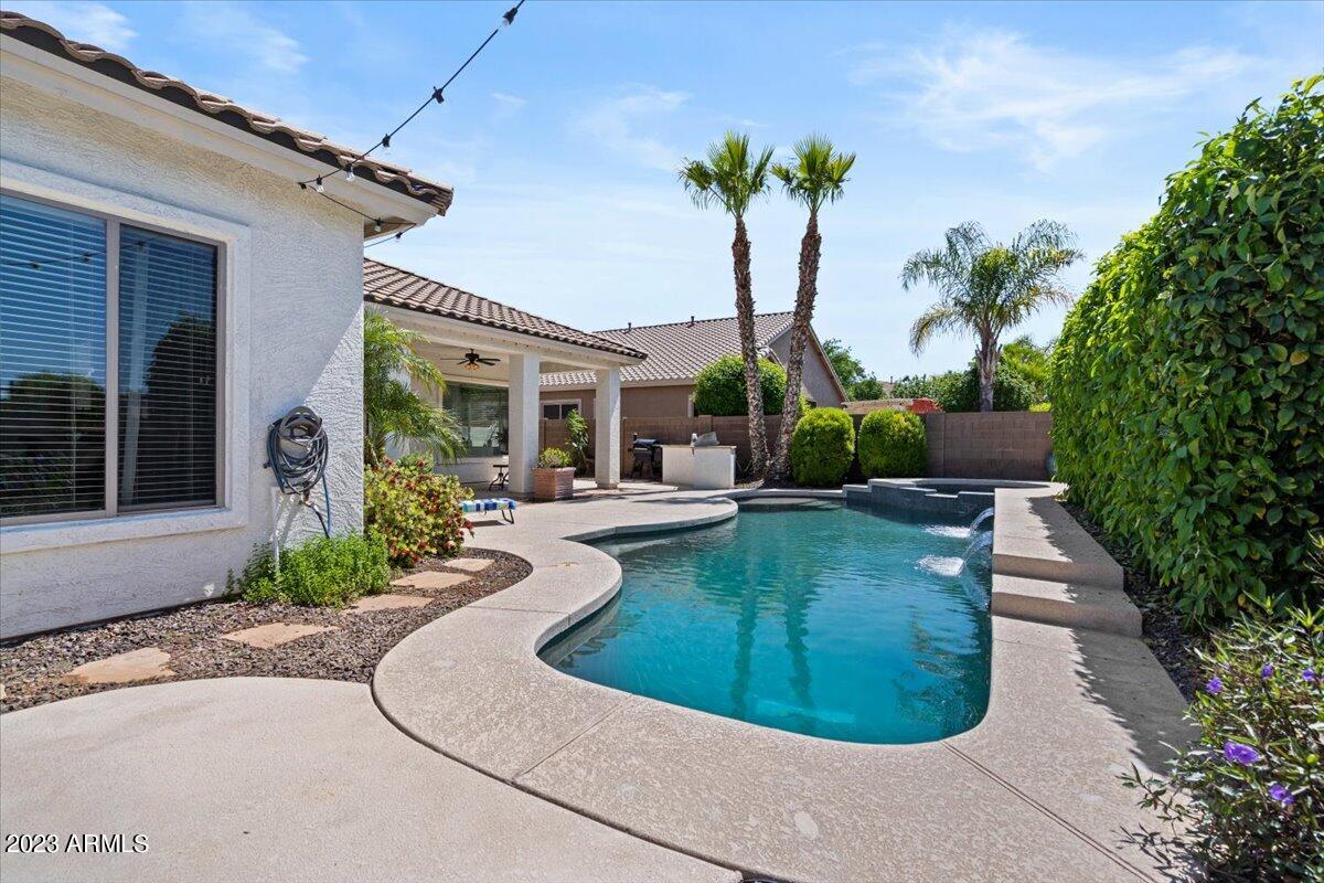 6730 Rachael Way Gilbert, AZ 85298 - Photo 54 of 77 56-Back of home & Pool