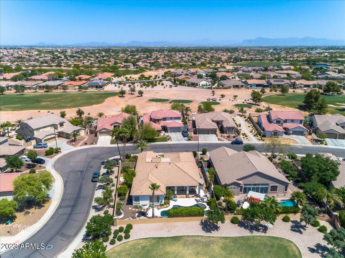 6730 Rachael Way Gilbert, AZ 85298 - Photo 61 of 77 64-Aerial back of home