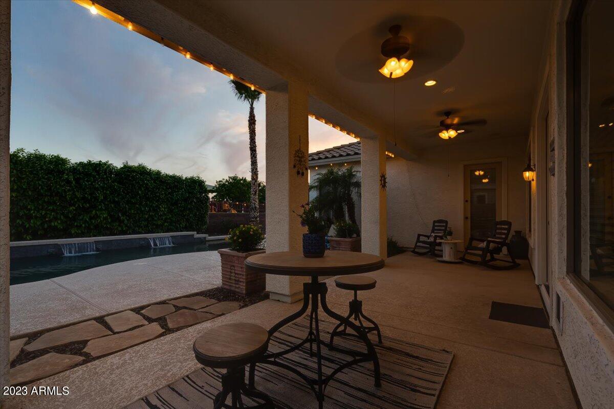 6730 Rachael Way Gilbert, AZ 85298 - Photo 64 of 77 67-Twilight Back patio