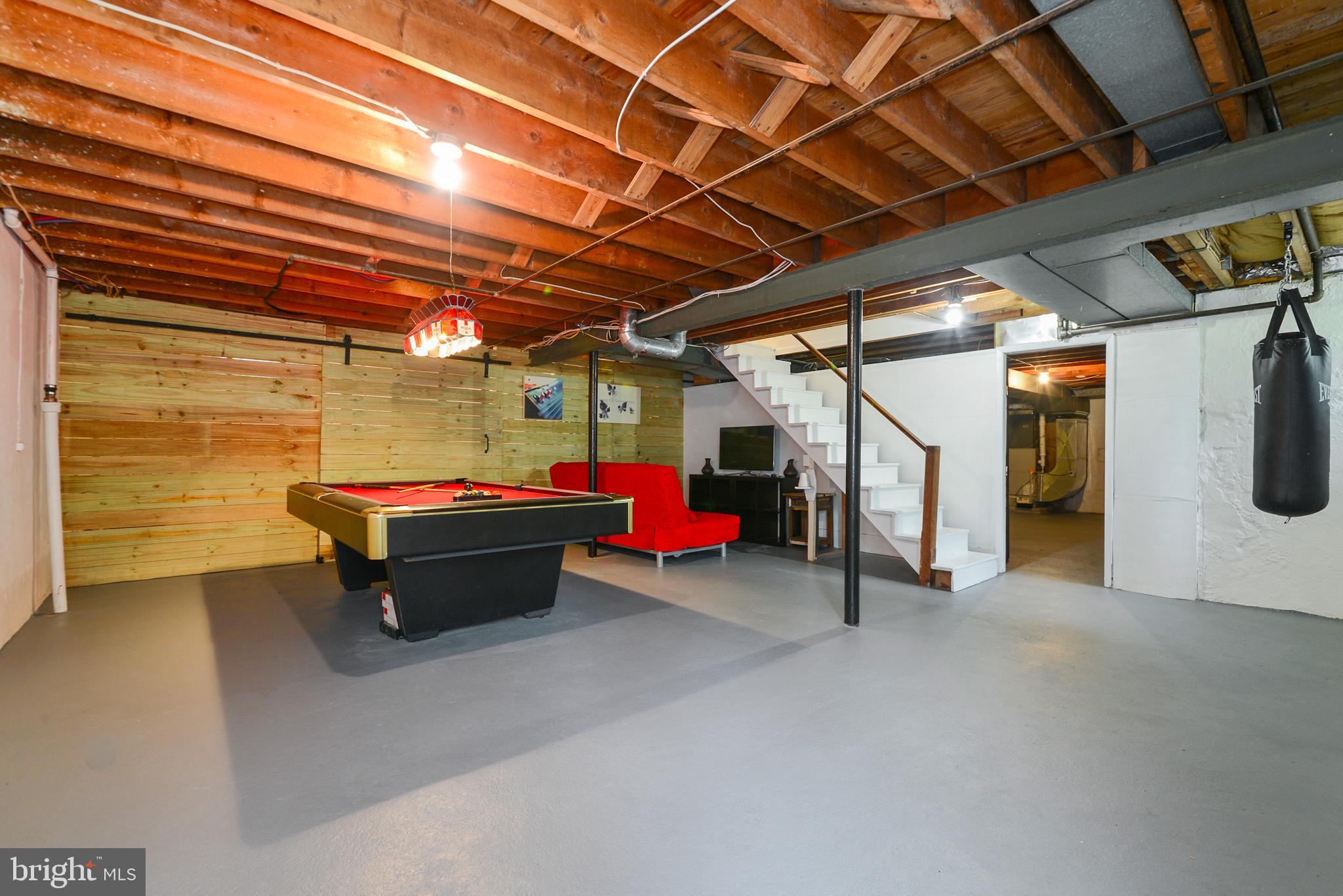 401 North Spring Mill Road Villanova, PA 19085 - Photo 33 of 39 Partially finished basement for playroom