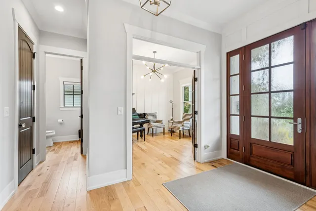 a view of a living room