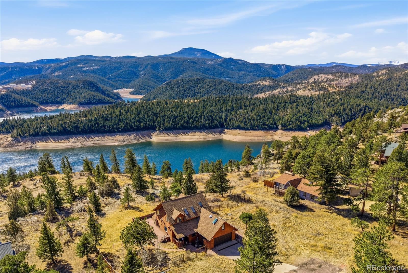 215 Lakeshore Park Road Boulder, CO 80302 - Photo 2 of 33 a view of a city with lake view