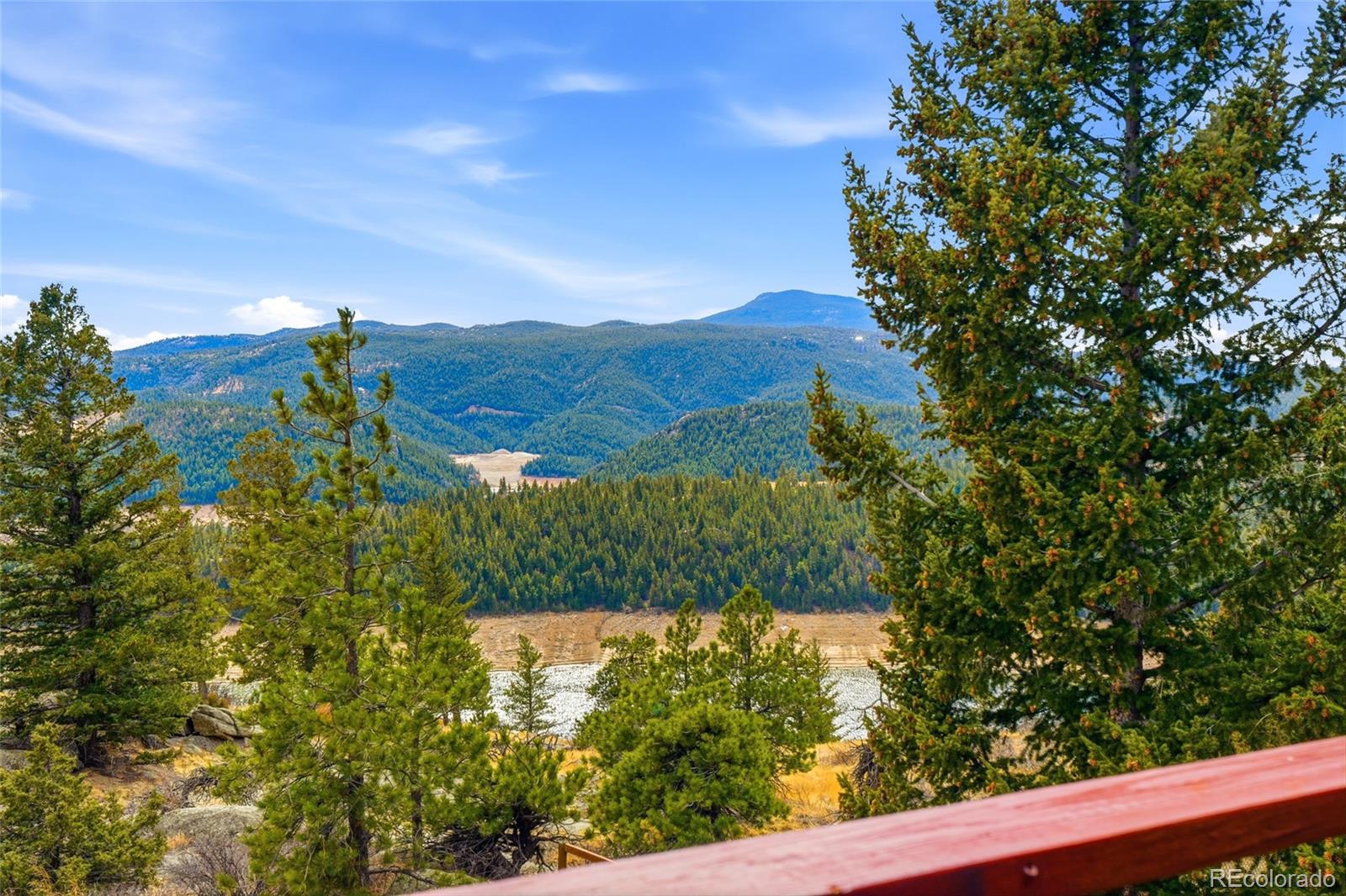 215 Lakeshore Park Road Boulder, CO 80302 - Photo 9 of 33 a view of a yard with plants and a bench