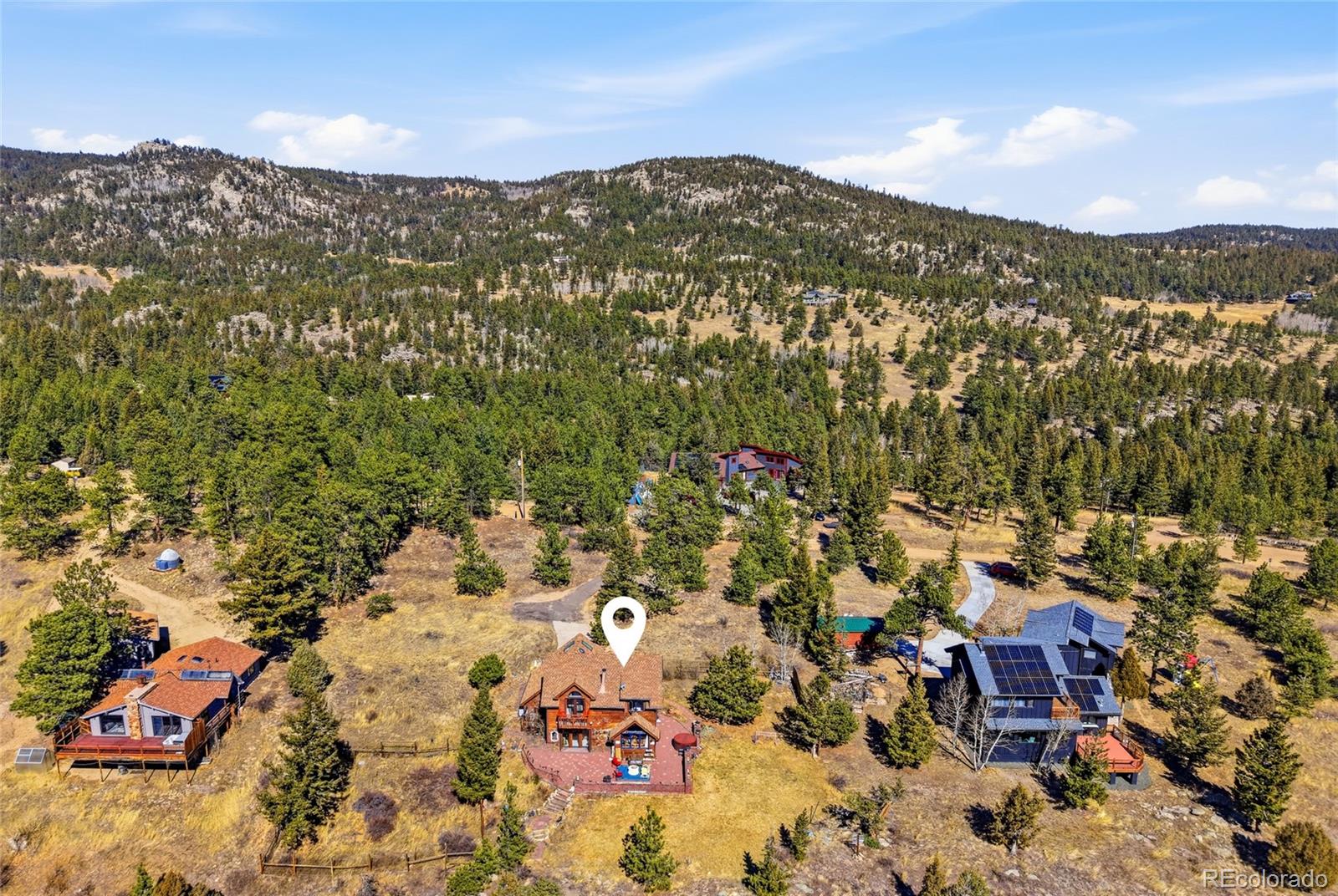215 Lakeshore Park Road Boulder, CO 80302 - Photo 10 of 33 view of city and mountain