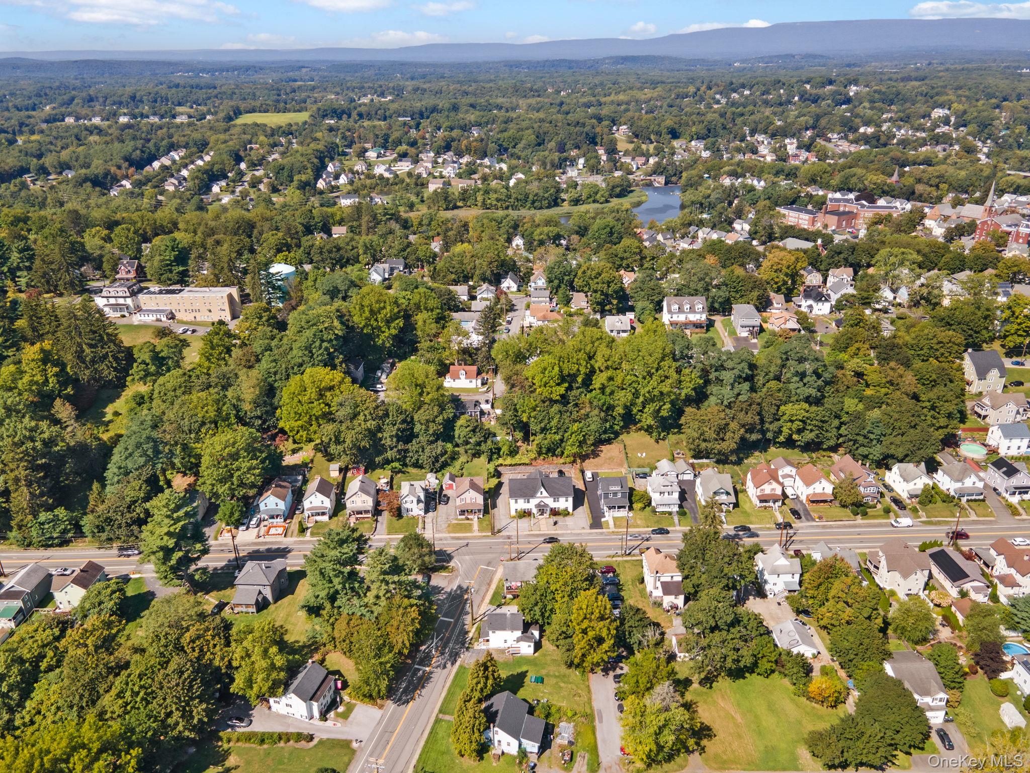8 Coldenham Road Walden, NY 12586 - Photo 47 of 50 Aerial view of property's location featuring nearby suburban area and a tree filled landscape