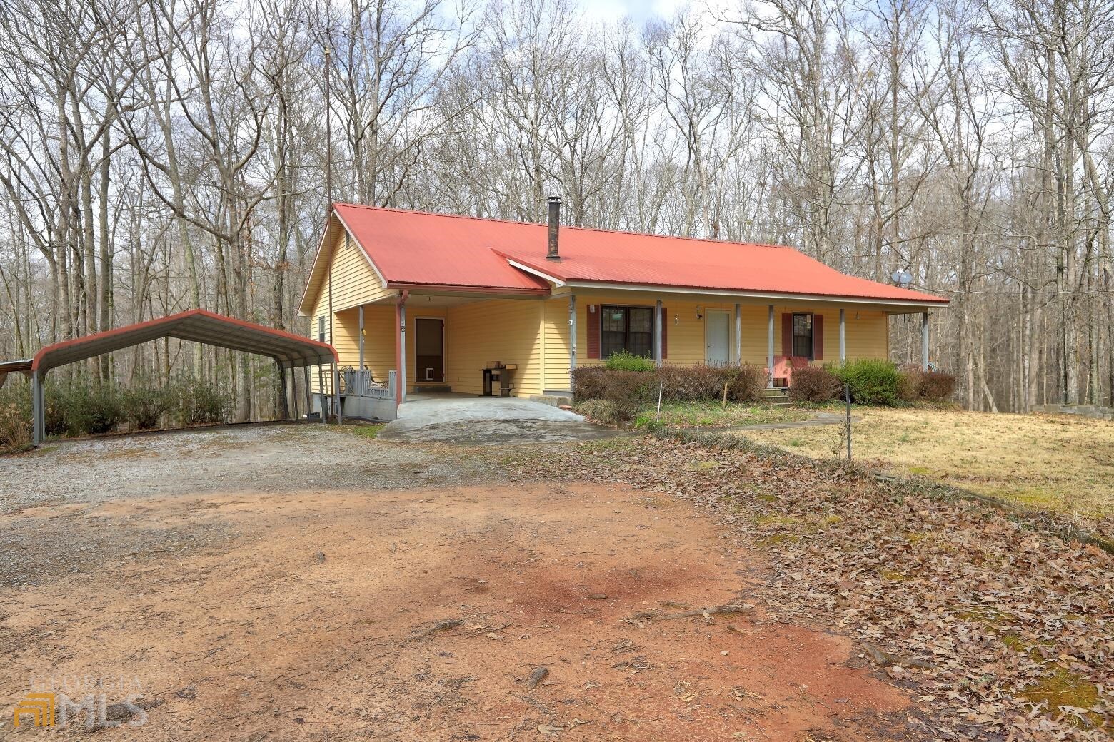 2185 Turner Road Williamson, GA 30292 - Photo 1 of 1 a front view of a house with a yard