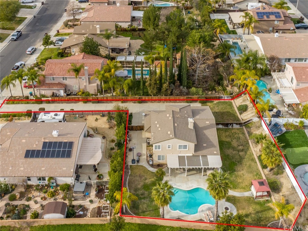 23746 Fieldcrest Lane Murrieta, CA 92562 - Photo 49 of 54 an aerial view of residential houses with outdoor space