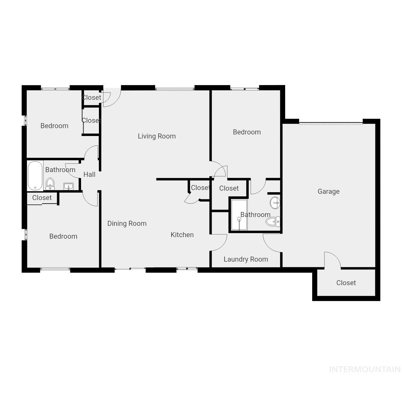 1128 Burrell Avenue, Unit 2 Lewiston, ID 83501 - Photo 24 of 24 View of home floor plan