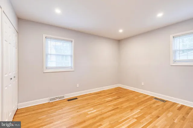 a view of empty room