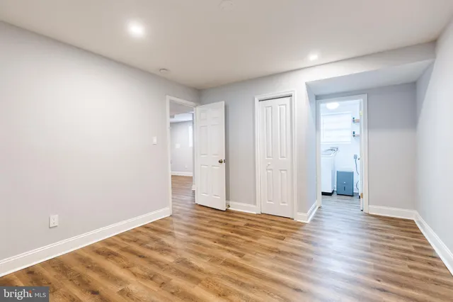 wooden floor in an empty room