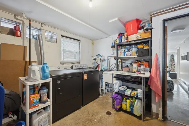 a view of water heater room