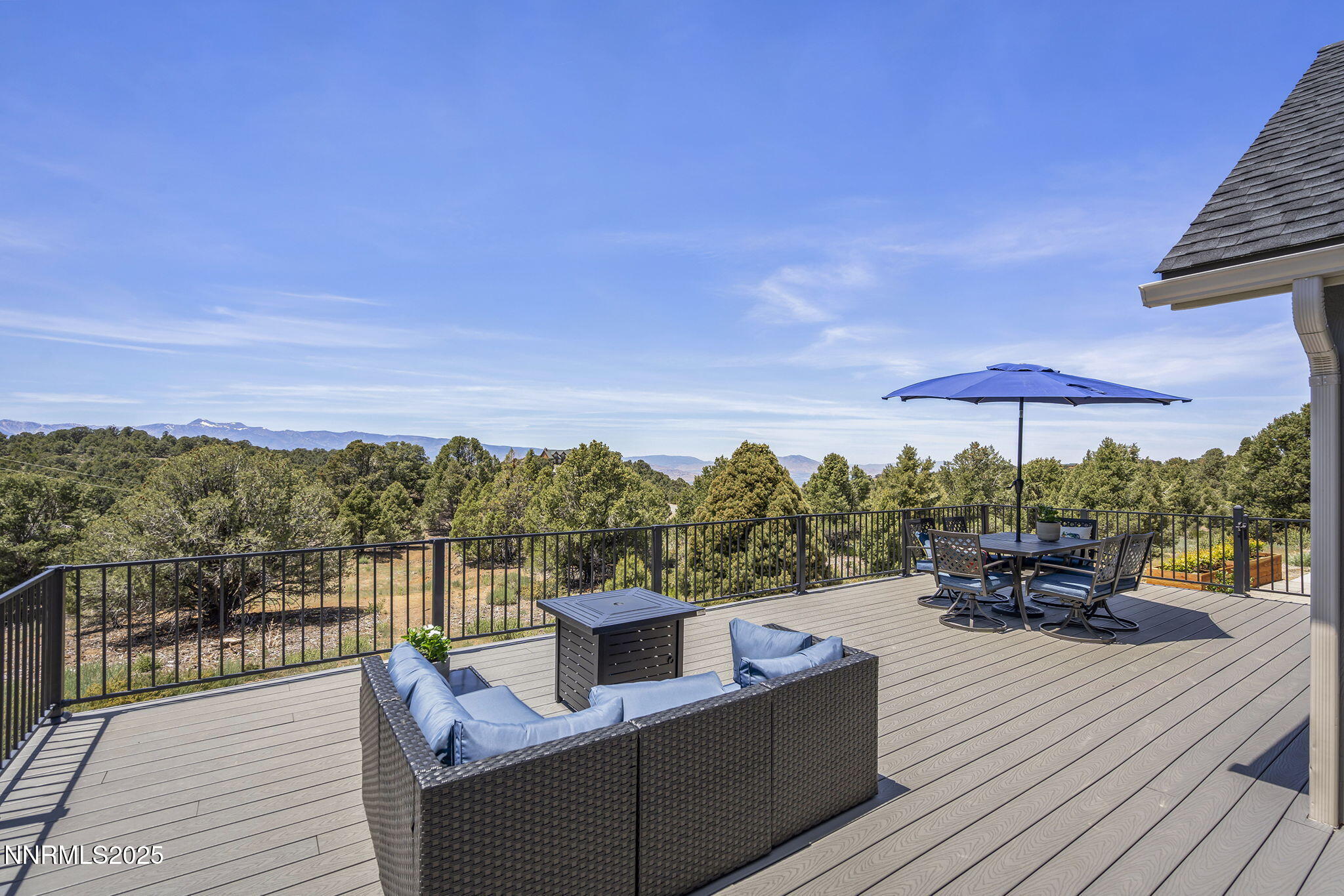 4970 Dry Gulch Road Reno, NV 89521 - Photo 34 of 44 a view of a roof deck with couches