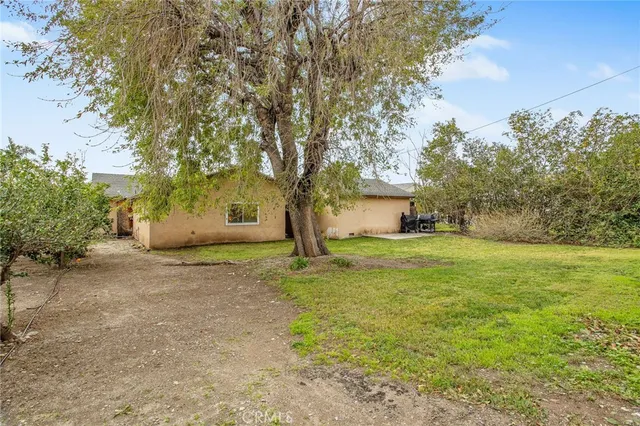 a house with trees in front of it