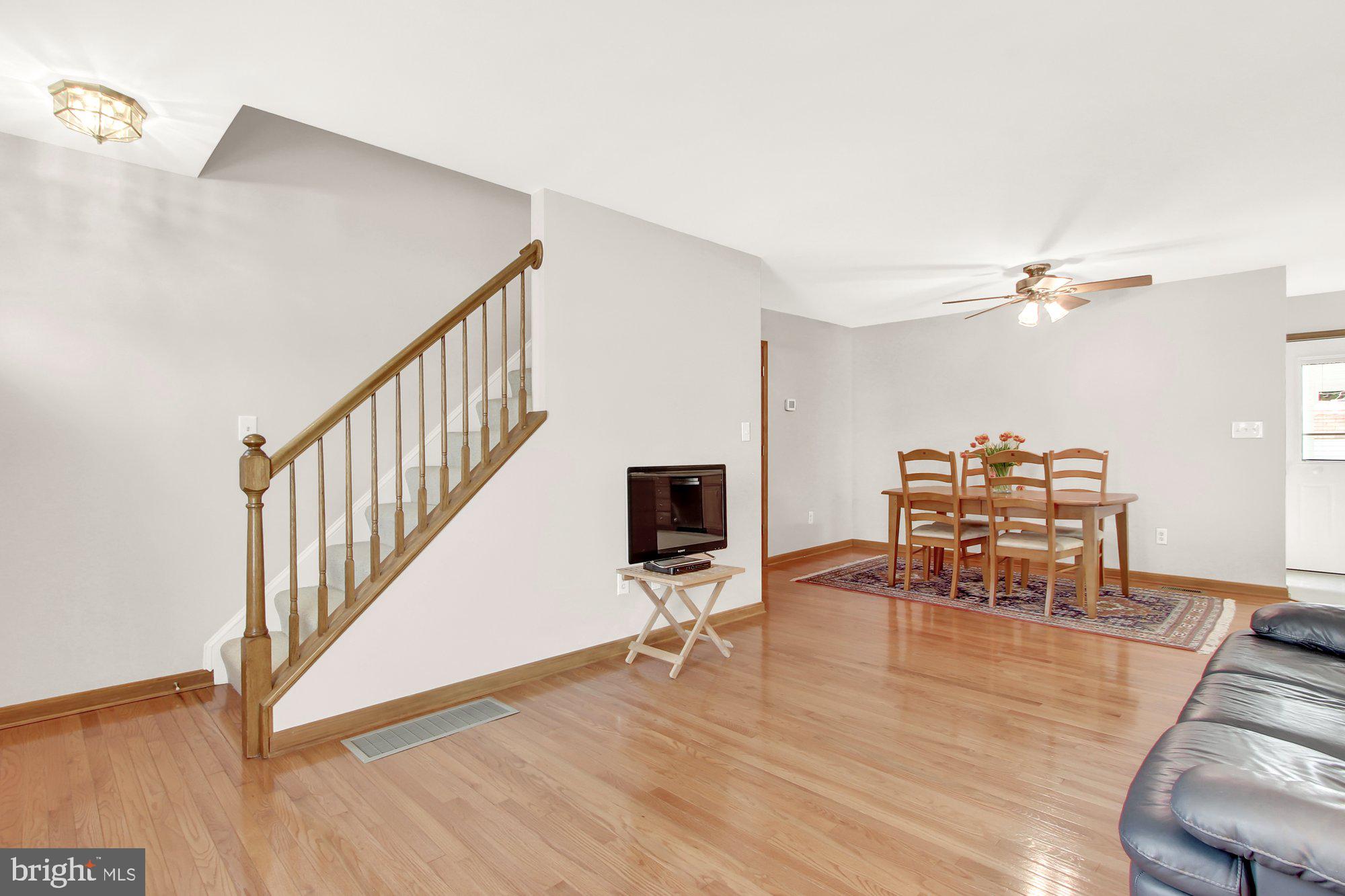1326 Vanderbilt Road Bel Air, MD 21014 - Photo 4 of 28 Living room with beautiful hardwood floors