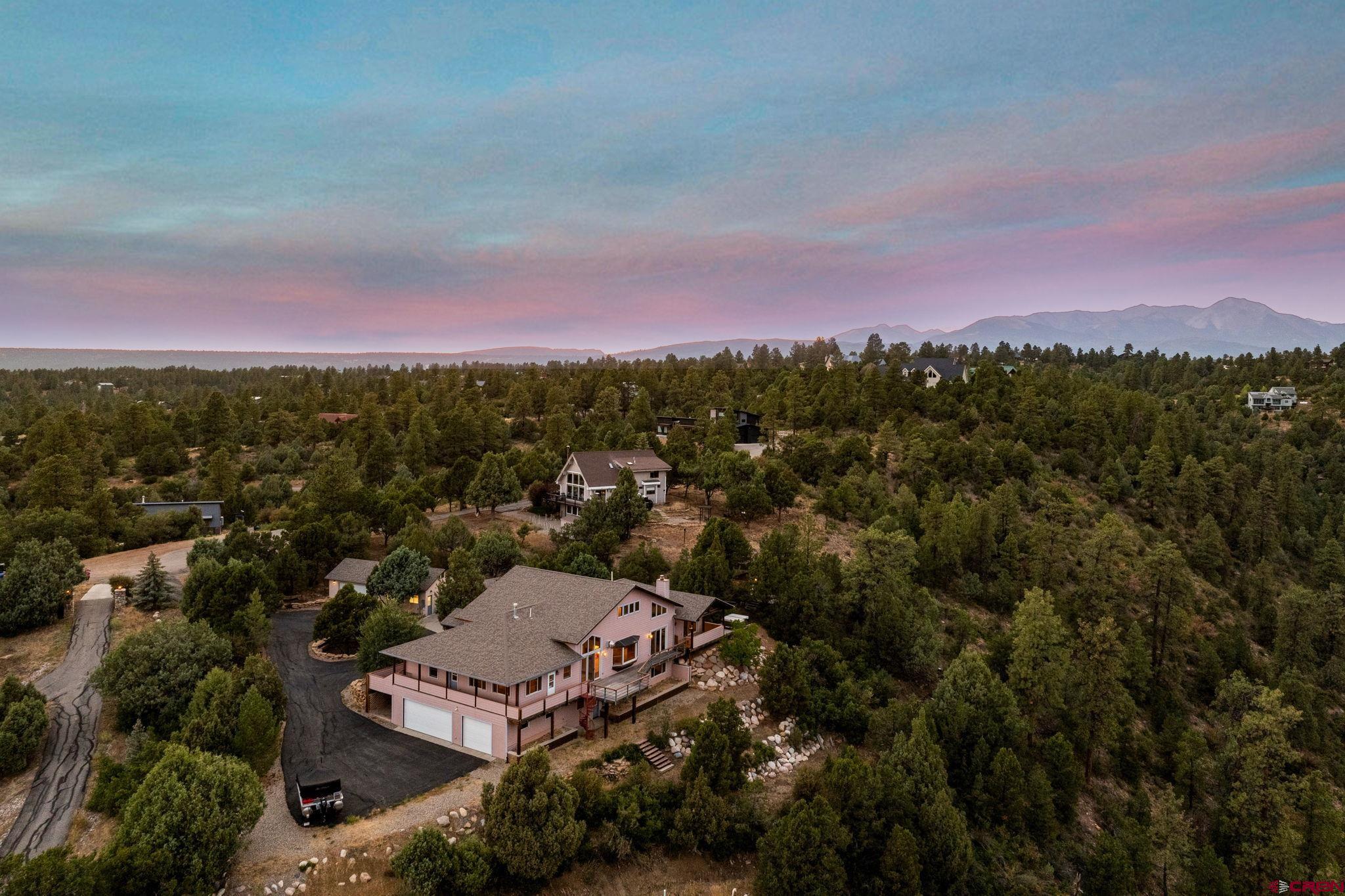 481 Far View Road Durango, CO 81303 - Photo 2 of 45 an aerial view of a city
