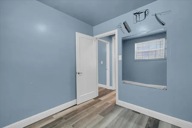 a view of an entryway door