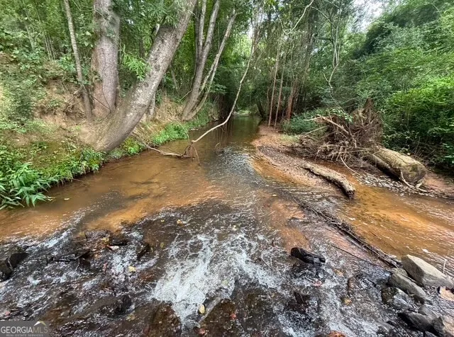a sign that is on a tree