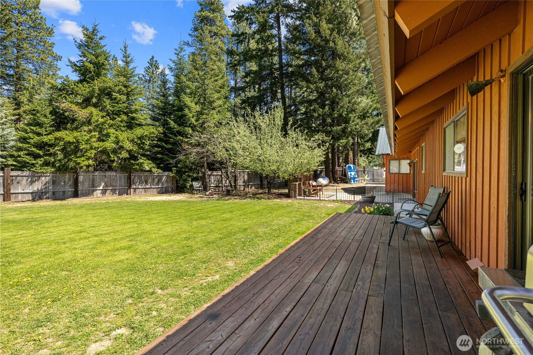 61 Lake Cabins Road Ronald, WA 98940 - Photo 21 of 29 a view of yard with swimming pool and sitting area