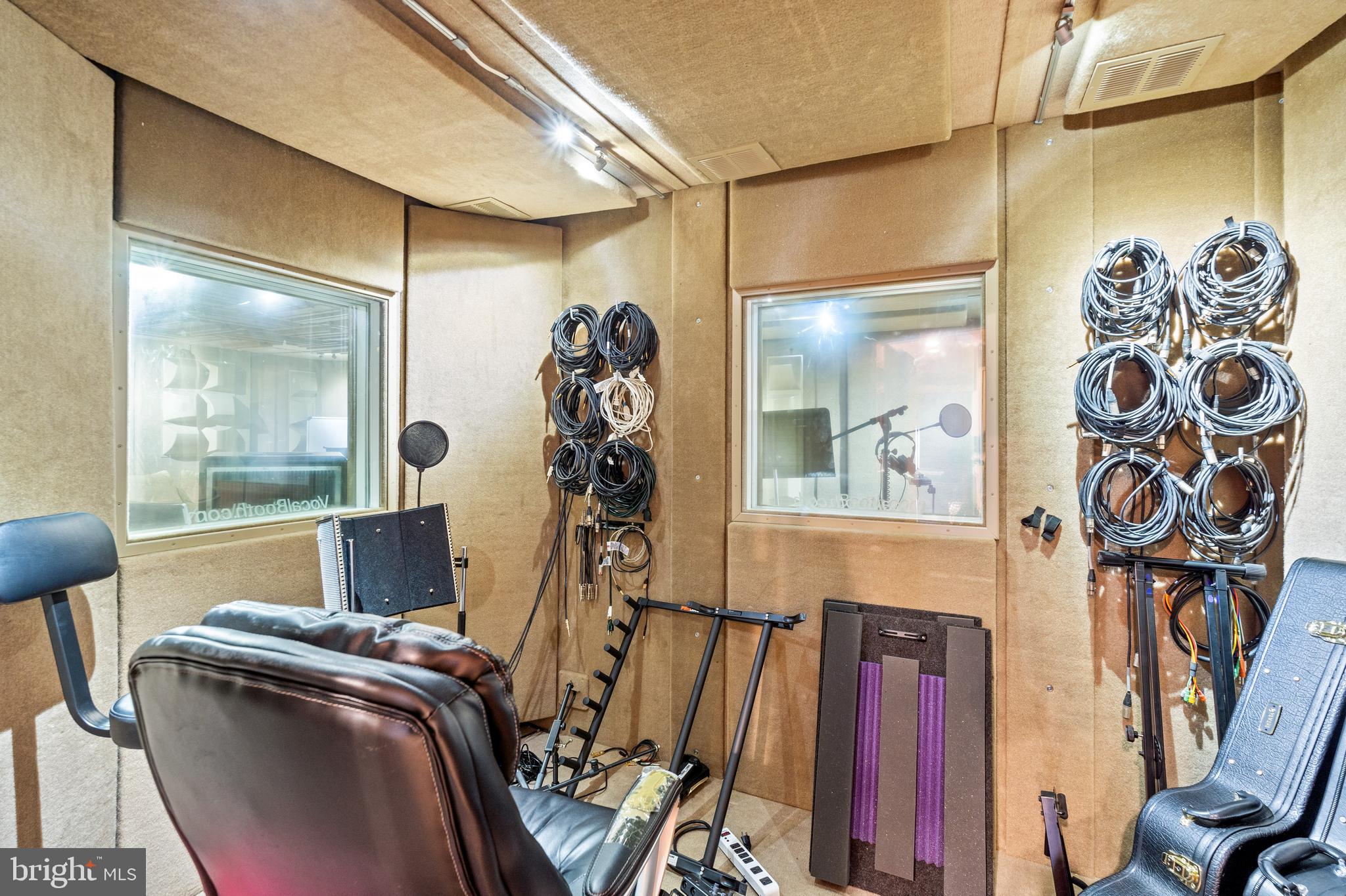 8925 Brook Road McLean, VA 22102 - Photo 105 of 130 Music recording studio above the pool house