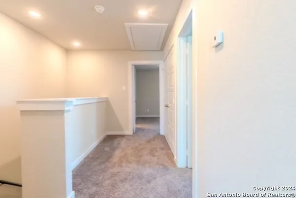 a view of a closet
