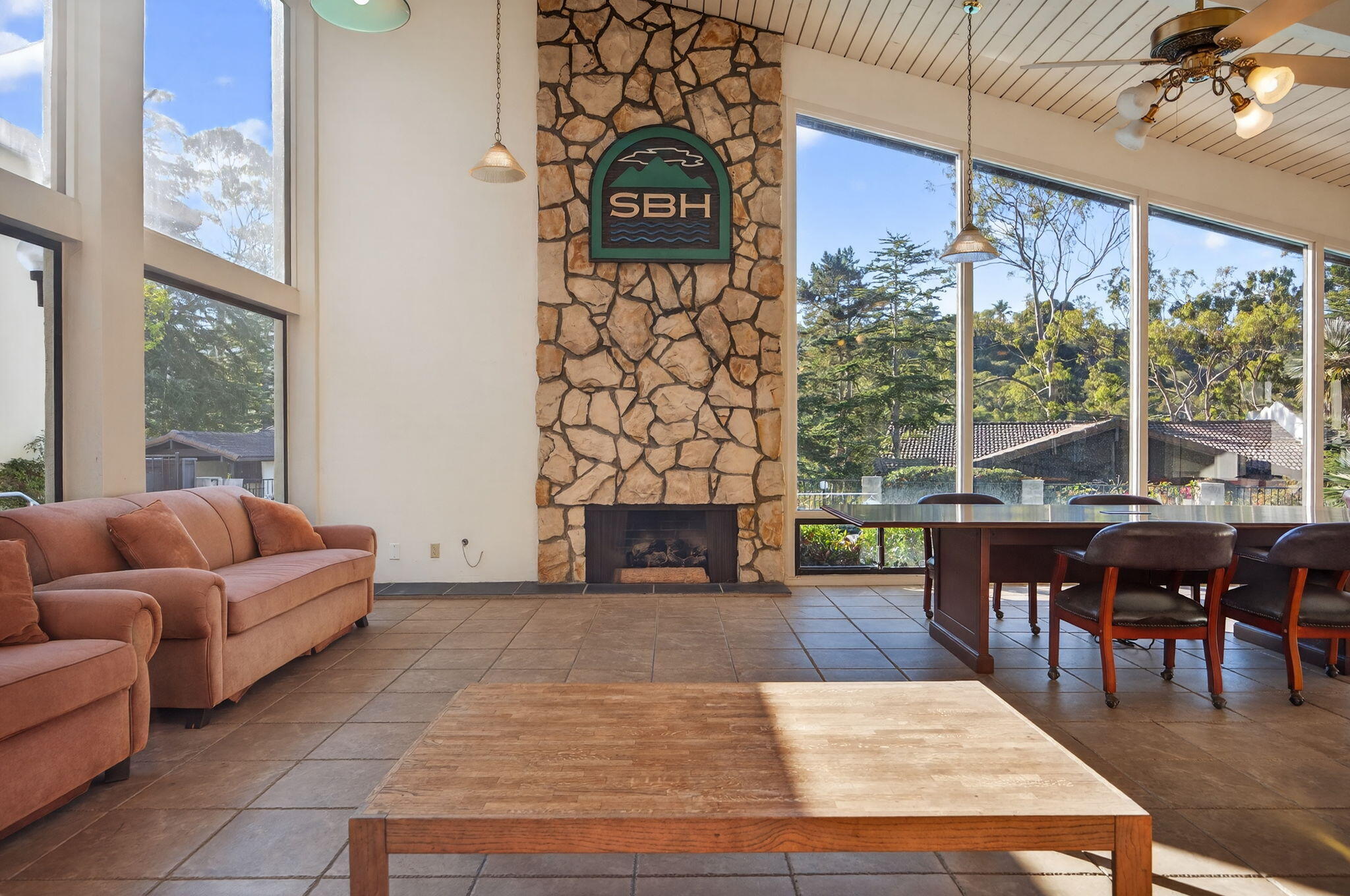 969 Miramonte Drive, Unit 5 Santa Barbara, CA 93109 - Photo 25 of 27 a living room with furniture and a large window