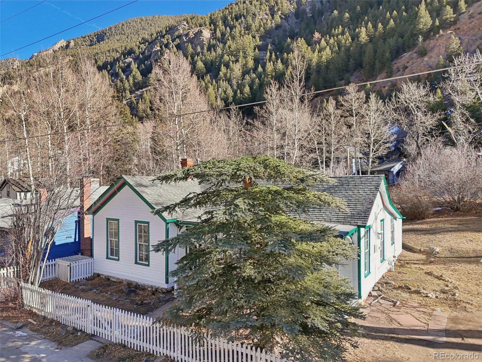 800 Main Street Georgetown, CO 80444 - Photo 17 of 21 a view of house with a yard