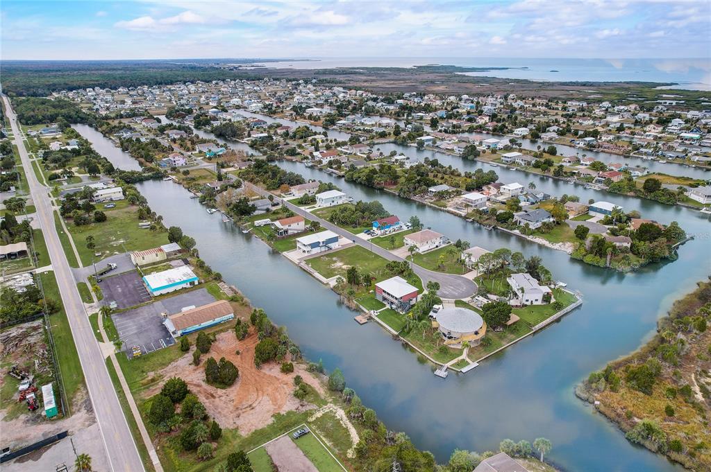 3487 Croaker Drive Hernando Beach, FL 34607 - Photo 15 of 23 an aerial view of a house an outdoor space