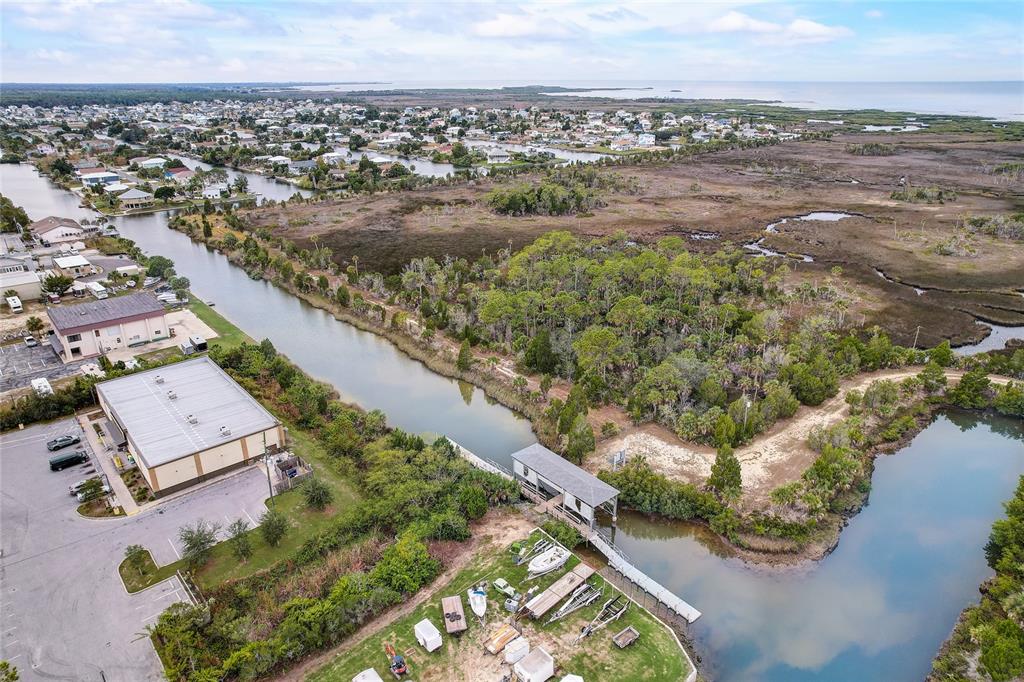 3487 Croaker Drive Hernando Beach, FL 34607 - Photo 17 of 23 an aerial view of a house